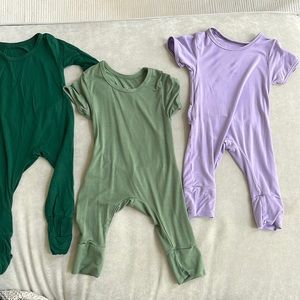 Simple seed bundle (1 newborn sleeper, 2 0-3 Rompers)